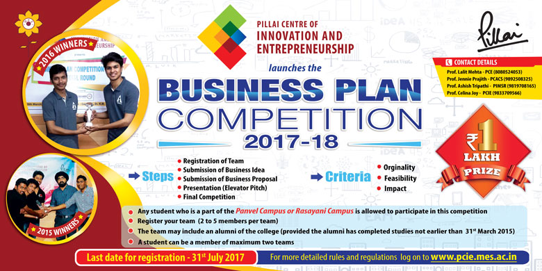 Business Plan Competition 2018