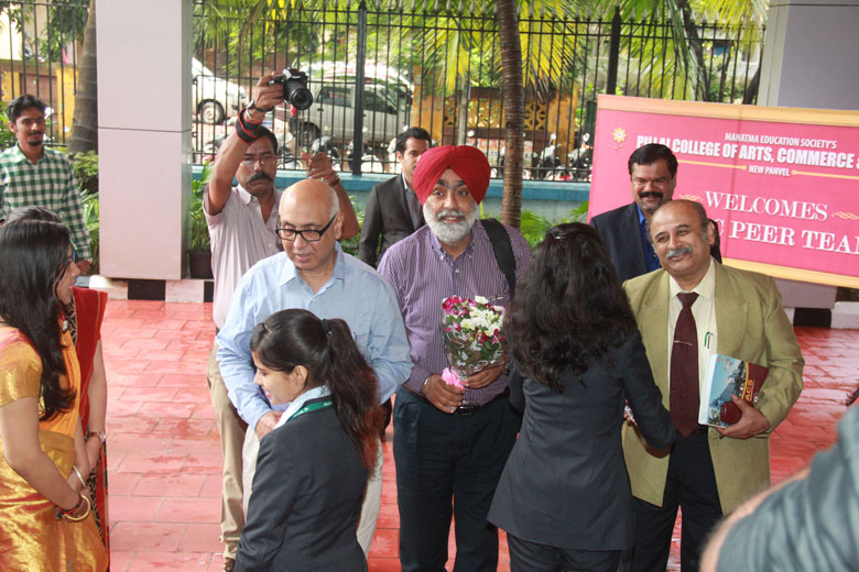 Welcoming-the-NAAC-Peer-Team