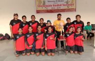 Girls Handball Team won Gold Medal in Mumbai University Intercollegiate Championship