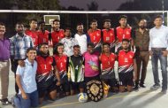 PCACS Boys Volleyball Team with the Gold medal