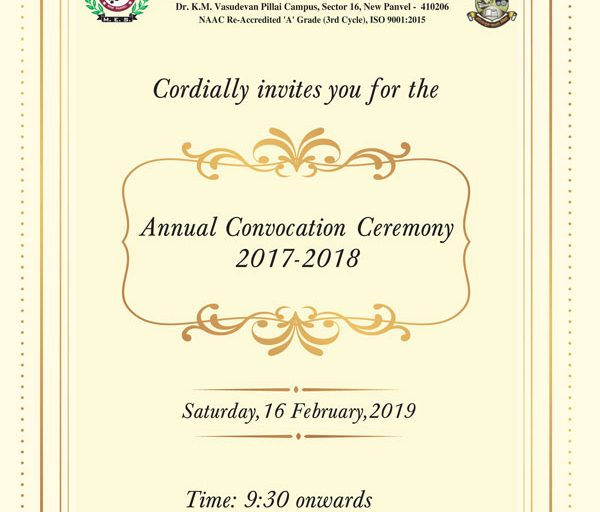 Convocation Ceremony 2017-2018