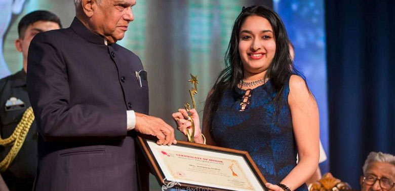 Heartiest congratulations to our alumnus Aishwarya Sridhar on receiving the 'Woman Icon Award 2019' from the honorable governor of Tamil Nadu in the Media Category for using the medium of photography and film to create environmental awareness