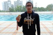 Mr. Mehlam Hozefa Gladialy, F.Y. B.Com. student of PCACS won 100 mtr Gold Medal, 200 mtr Silver Medal and 50 mtr Silver Medal at Maharashtra State Senior Aquatic (Swimmimg) Championship held at Pune yesterday. Congrats for the  excellent performance.