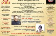 Virtual National Seminar on 